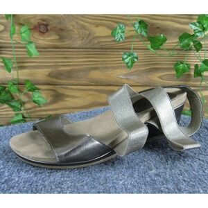 Me Too Women's Mel Strappy Bronze‎ Synthetic Sz 8 Wide Gently Used 2025